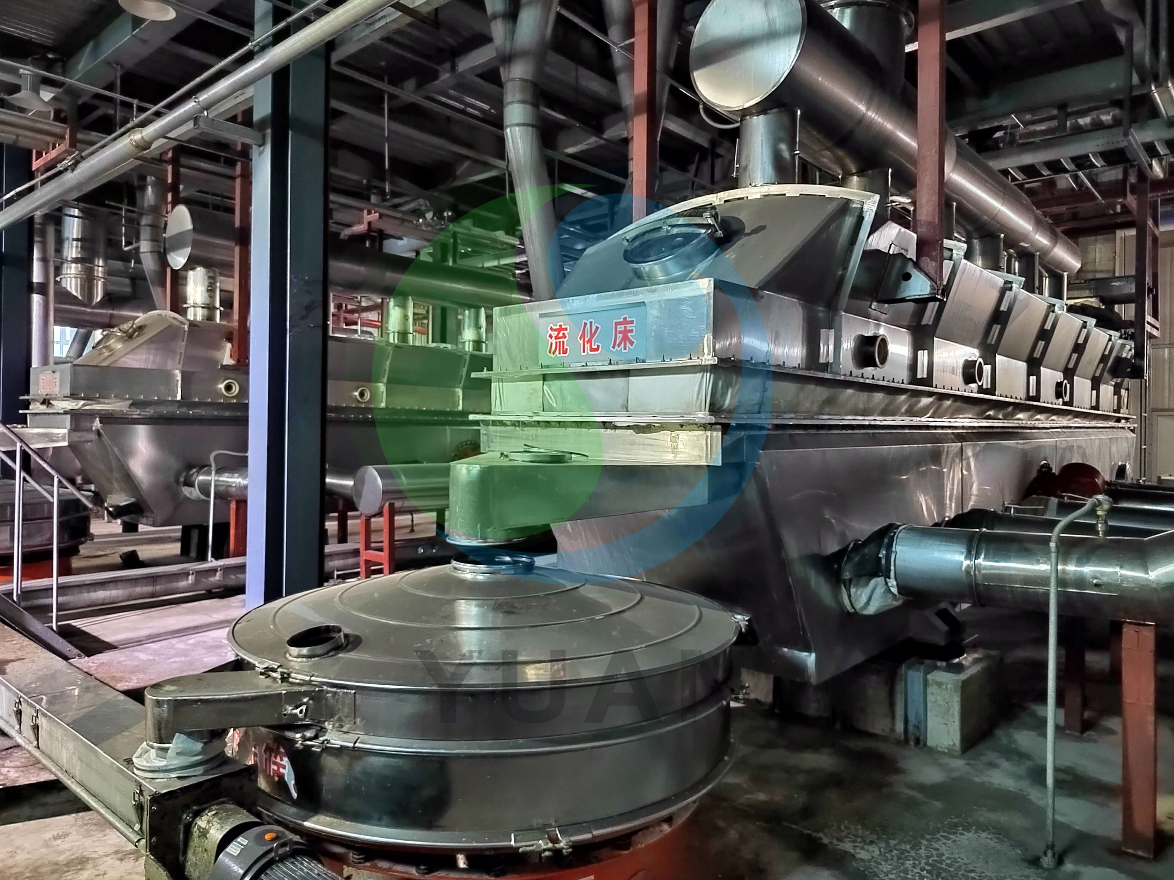 Эффективное автоматическое автоматическое управление безводной производственной линией декстрозы